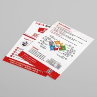 YIWU DECENT 128 gsm A4 Size Leaflets Brochures Posters Custom Flyers Printing Service