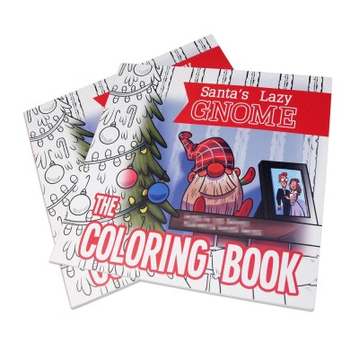 Custom Made Promotional Cheap Christmas Children Kid Coloring Books