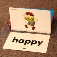 Eco-Friendly Custom Paper Board Game Card flash cards For Kids